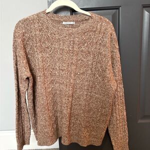 Staccato Women’s Brown cable Sweater